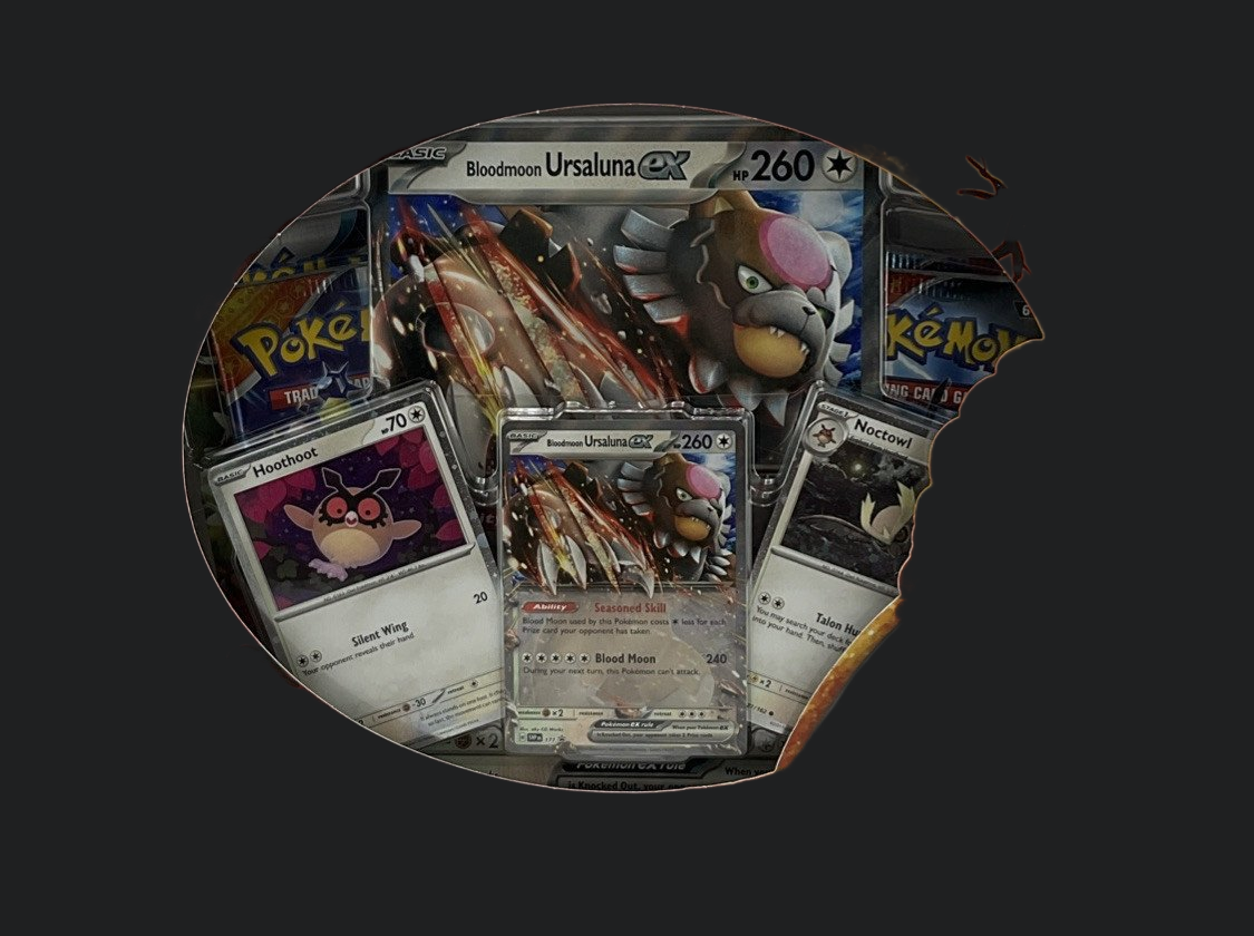 Pokemon Bloodmoon Ursaluna ex Box TCG Trading Card Game New Factory Sealed