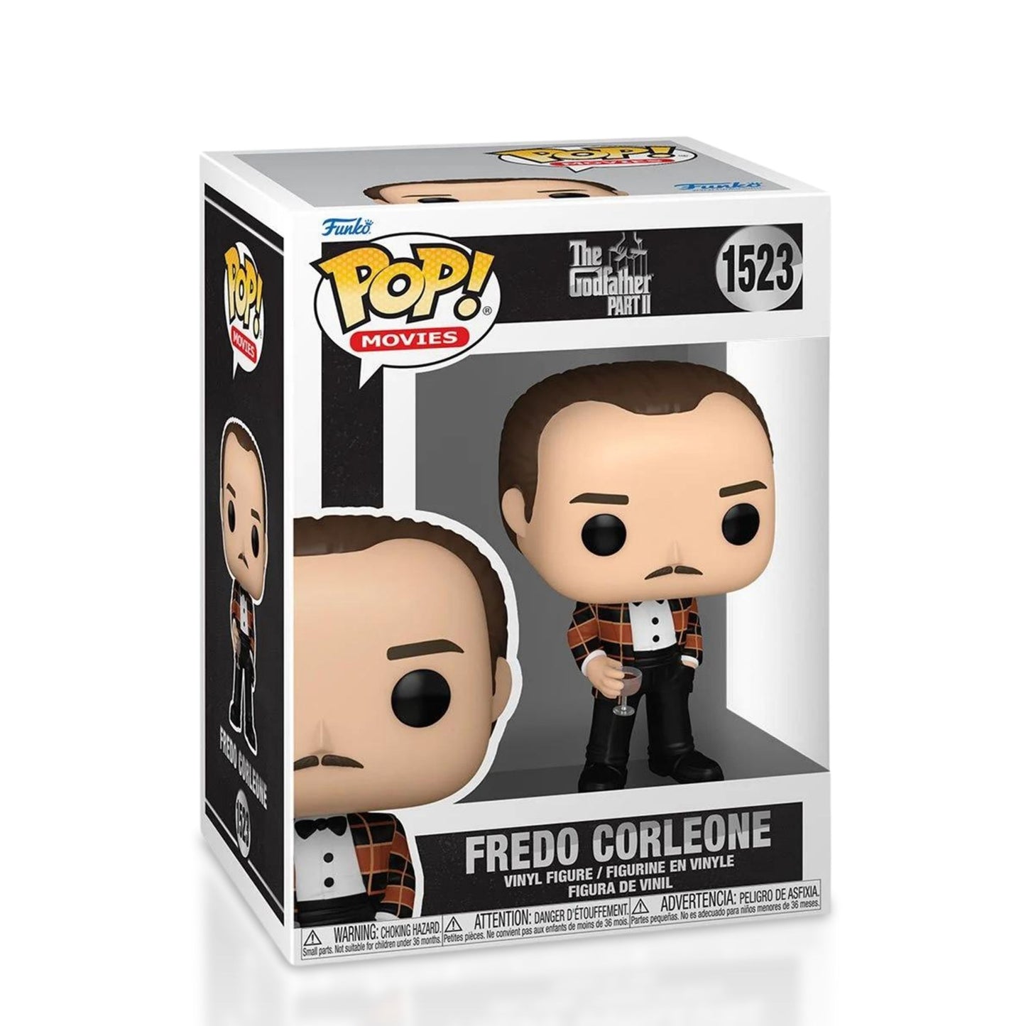 Fredo Corleone Funko Pop! Movies: The Godfather Part II - Approx. 4" Collectible Vinyl Figure #1523 with Display Box Protector Case