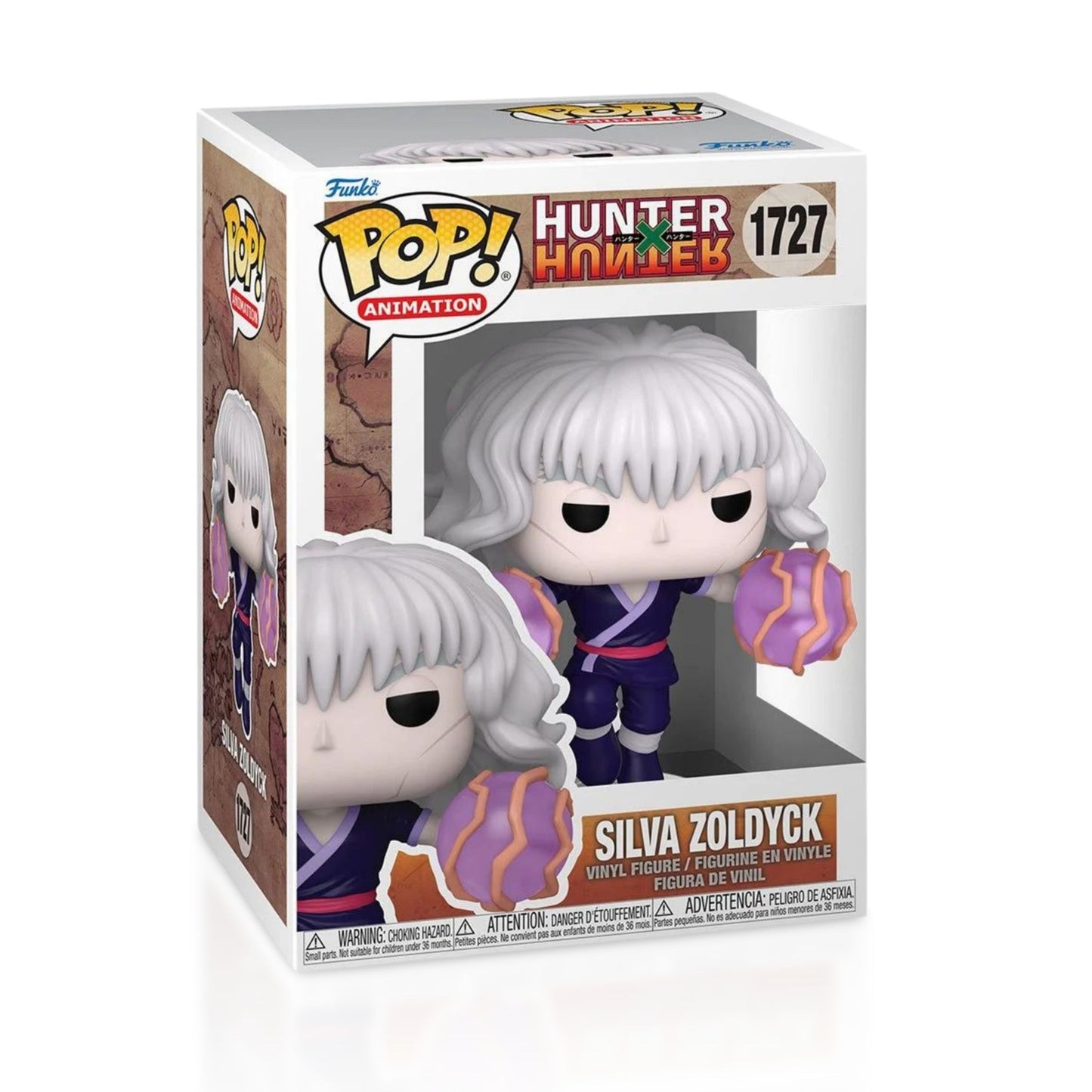 Silva Zoldyck Funko Pop! Animation Hunter X Hunter - Approx. 4 3/4" Collectible Vinyl Figure #1727 with Display Box Protector Case