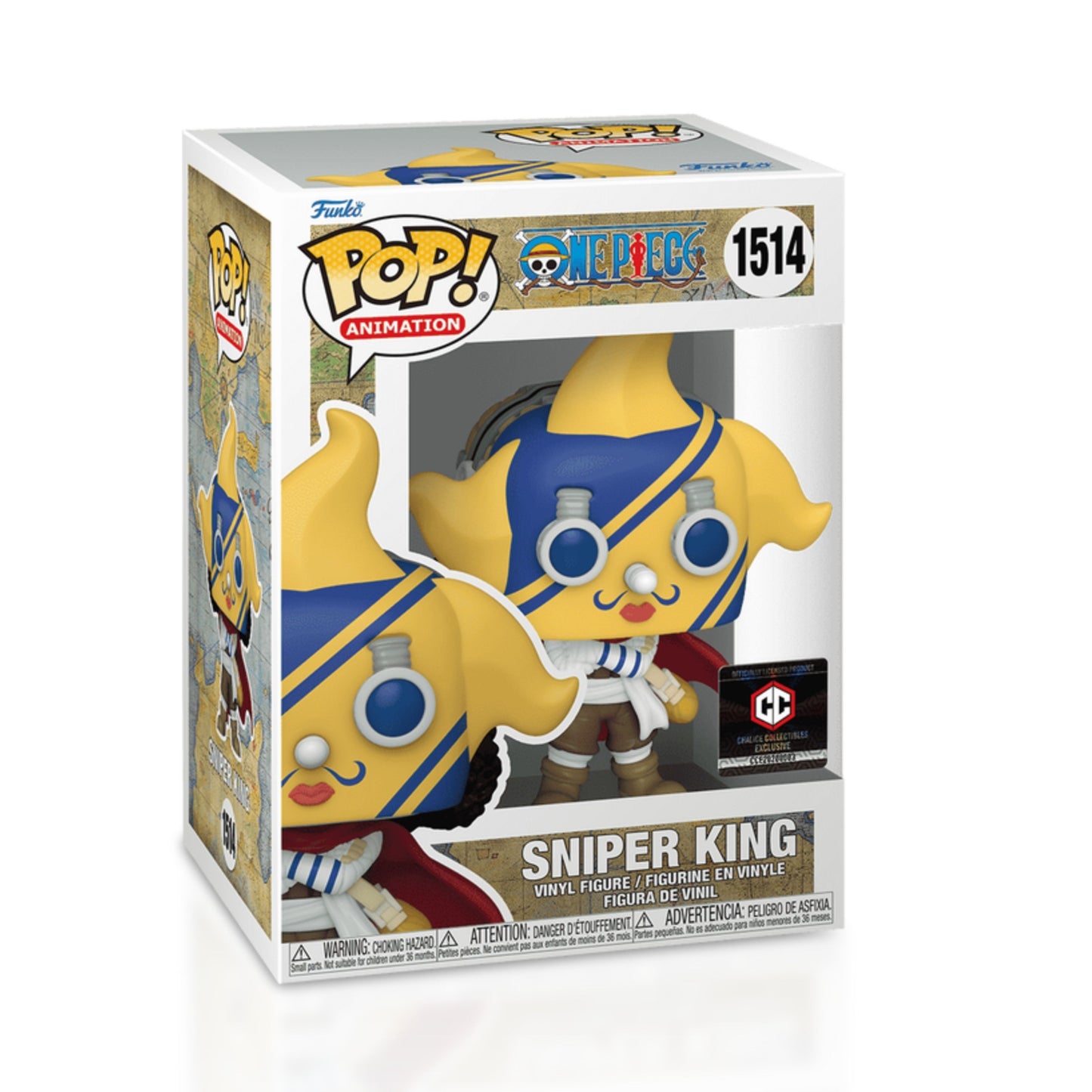 Sniper King #1514 Funko Pop! Animation One Piece - Approx. 4.85" Collectible Exclusive Vinyl Figure