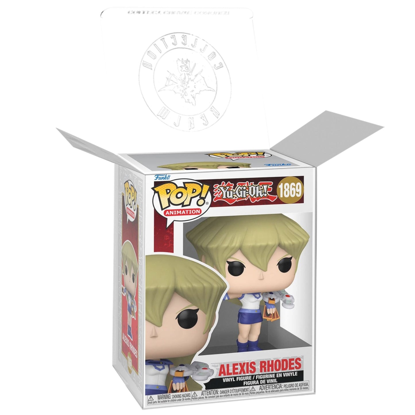Alexis Rhodes Funko Pop! Animation Yu-Gi-Oh! - Approx. 3 3/4" Collectible Vinyl Figure #1869 with Display Box Protector Case