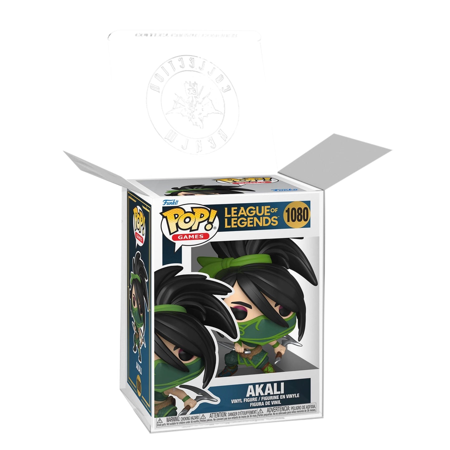 Akali Funko Pop! Games League of Legends - Approx. 4 3/4" Collectible Vinyl Figure #1080 with Display Box Protector Case