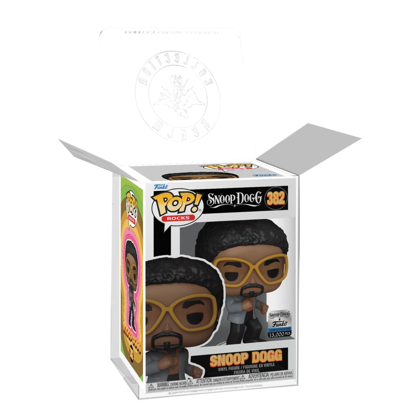 Snoop Dogg (Disco - Sensual Seduction) Funko Pop! Rocks - Snoop Dogg x Funko Limited Edition 15,000 pcs - Approx. 4.2" Collectible Exclusive Vinyl Figure #382 with Display Box Protector Case