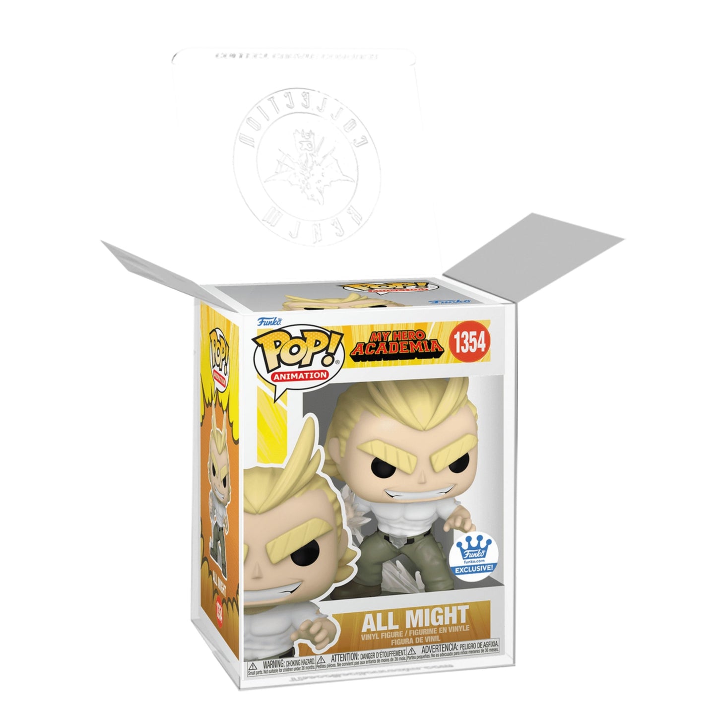 All Might (Texas Smash) #1354 Funko Pop! Animation My Hero Academia - Approx. 5.5" Collectible Exclusive Vinyl Figure with Display Box Protector Case
