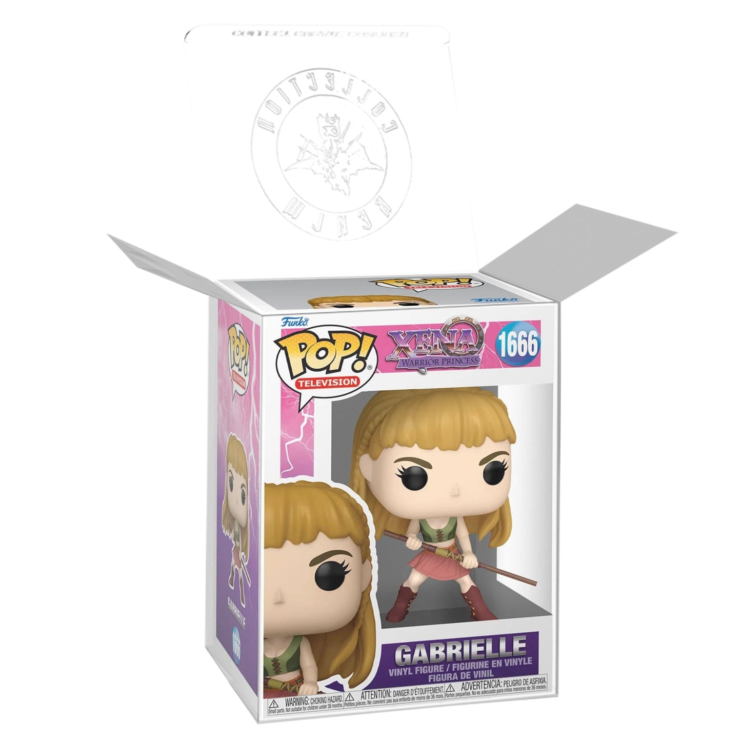 Gabrielle Funko Pop! Television Xena Warrior Princess - Approx. 4" Collectible Vinyl Figure #1666 with Display Box Protector Case