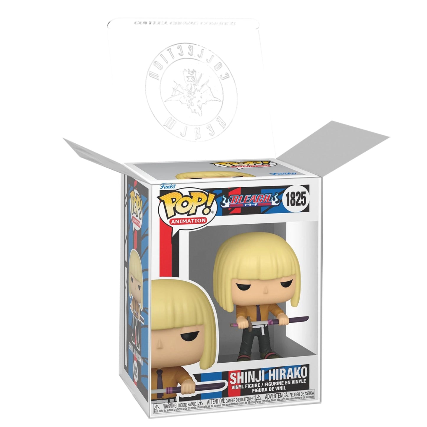 Shinji Hirako Funko Pop! Animation Bleach - Approx. 4" Collectible Vinyl Figure #1825 with Display Box Protector Case