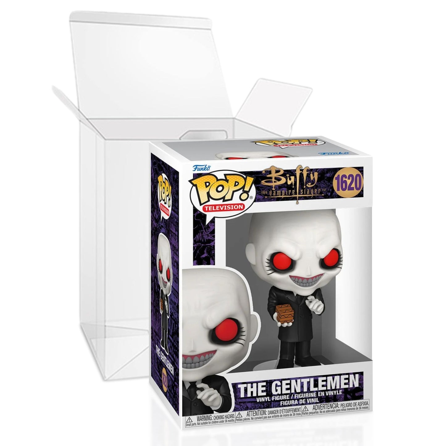 The Gentlemen Funko Pop! Television: Buffy The Vampire Slayer - Approx. 4 1/2" Collectible Vinyl Figure #1620 with Display Box Protector Case