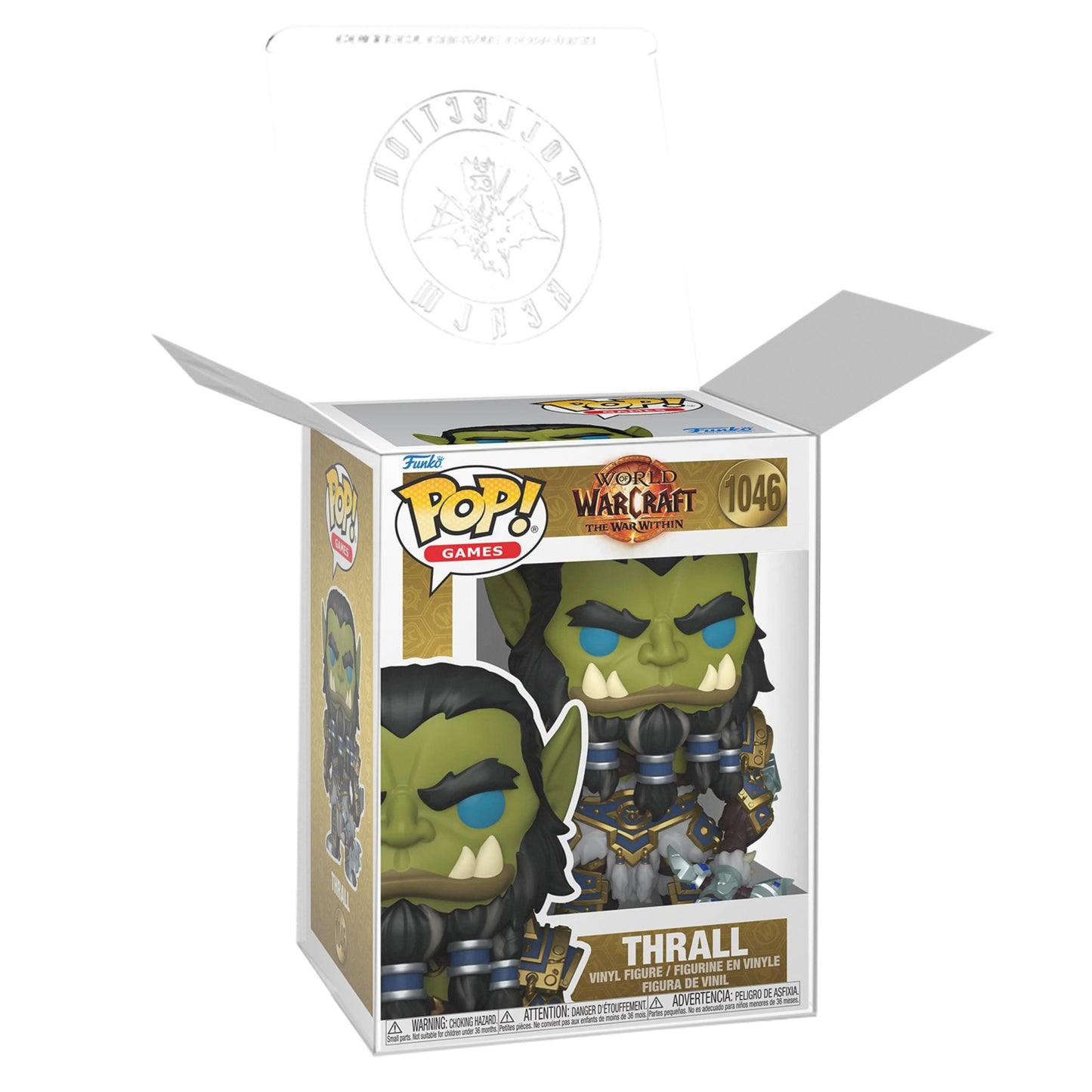 Thrall Funko Pop! Games World of Warcraft: The War Within - Approx. 3 3/4" Collectible Vinyl Figure #1046 with Display Box Protector Case