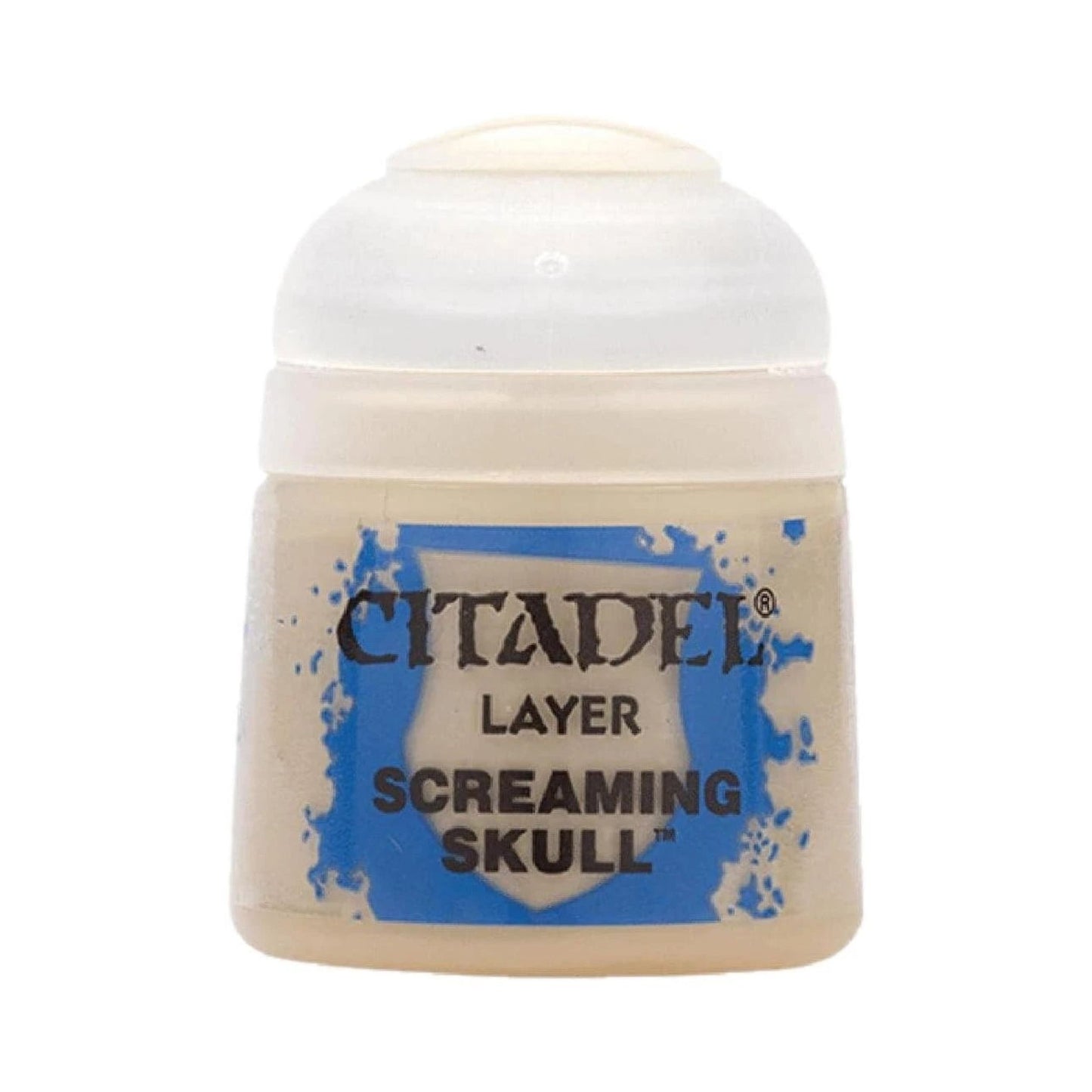 Warhammer Citadel Base Screaming Skull Paint Bottle 12ml