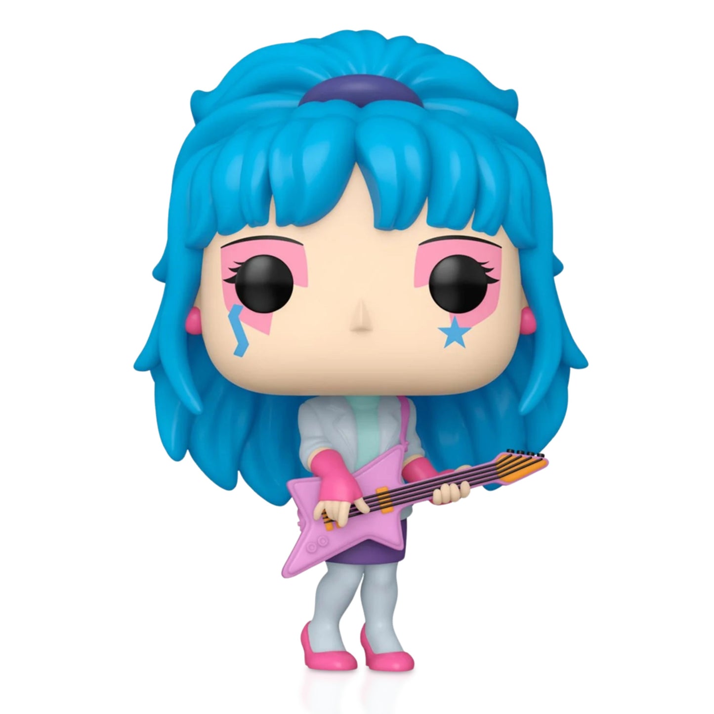 Aja Leith Funko Pop! Animation Jem and the Holograms - Approx. 3 3/4" Collectible Vinyl Figure #1787 with Display Box Protector Case