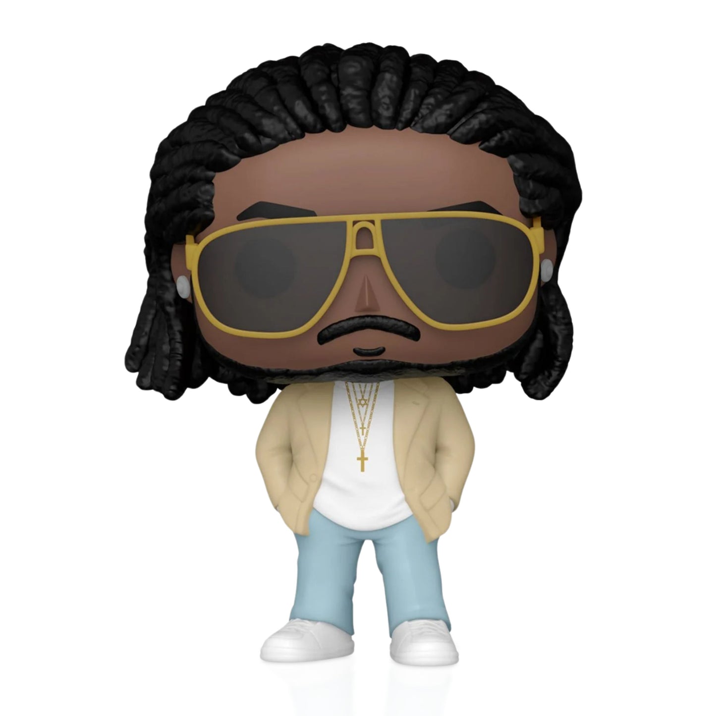 T-Pain (Rappa Ternt Sanga) Funko Pop! Rocks - Approx. 4" Collectible Vinyl Figure #445 with Display Box Protector Case