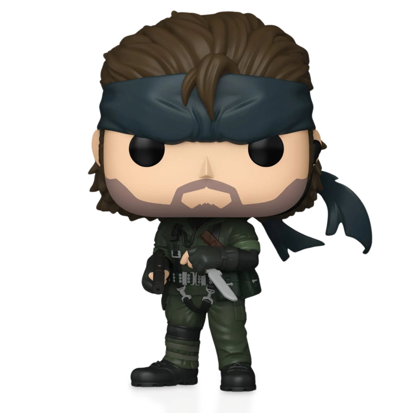 Naked Snake Funko Pop! Games Metal Gear Solid Delta: Snake Eater - Approx. 4" Collectible Vinyl Figure #1053 Bundled with Display Box Protector Case