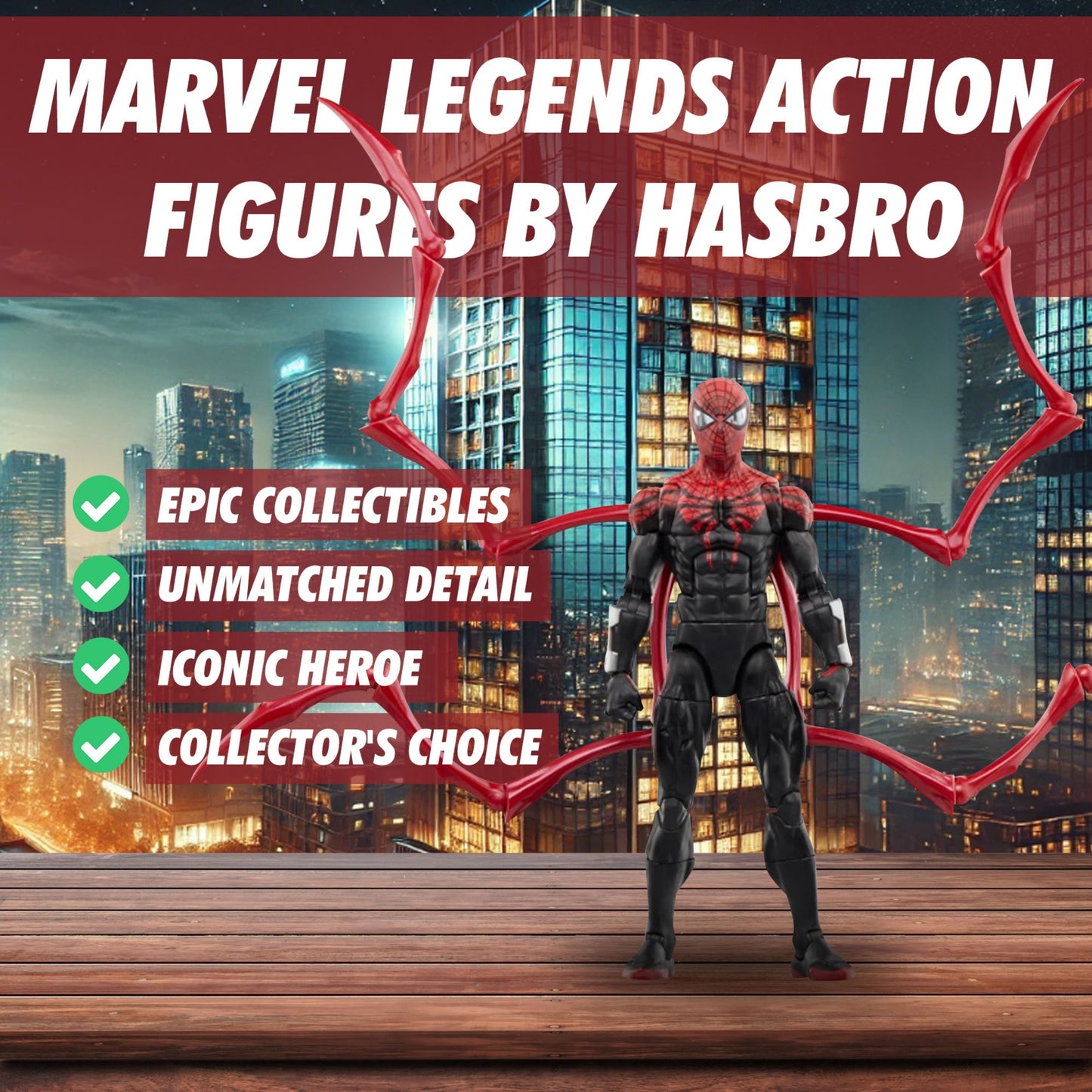 Superior Spider-Man Marvel Legends Series - 85th Anniversary Comics - 6" Collectible Action Figure by Hasbro