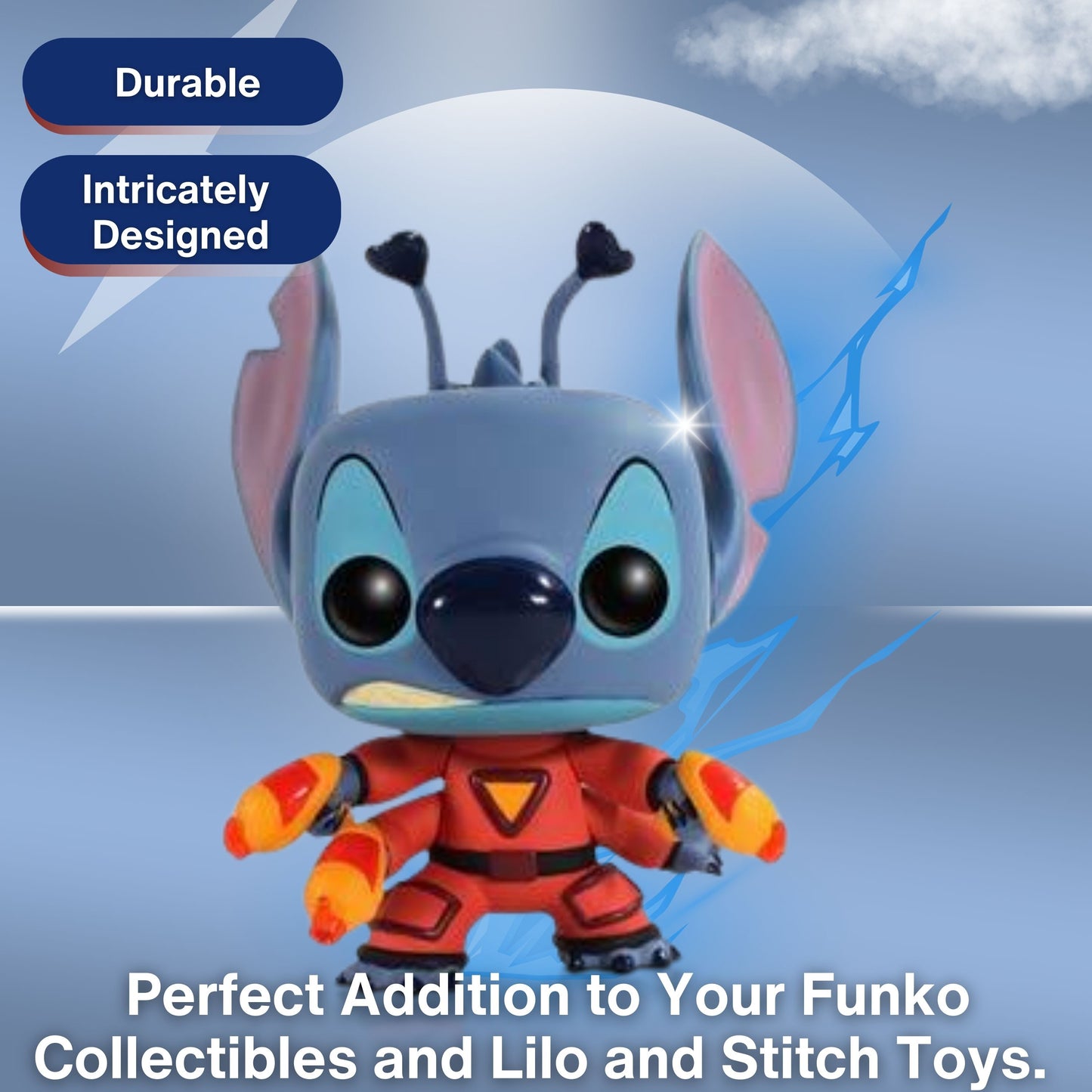 Stitch 626 Experiment Spacesuit #125 Funko Pop! Disney - Approx. 3 3/4" Collectible Vinyl Figure