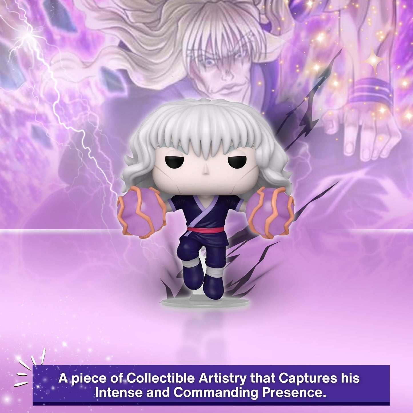 Silva Zoldyck Funko Pop! Animation Hunter X Hunter - Approx. 4 3/4" Collectible Vinyl Figure #1727 with Display Box Protector Case