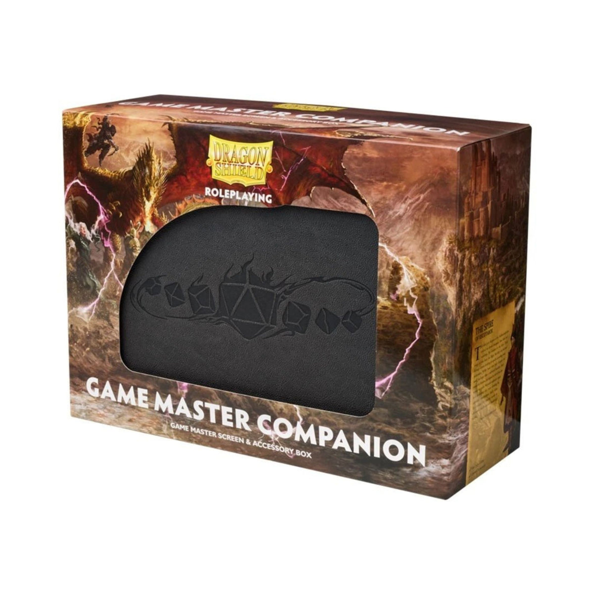 Dragon Shield Role Playing Game Master Companion Iron Grey - Game Master Screen and Accessory Box