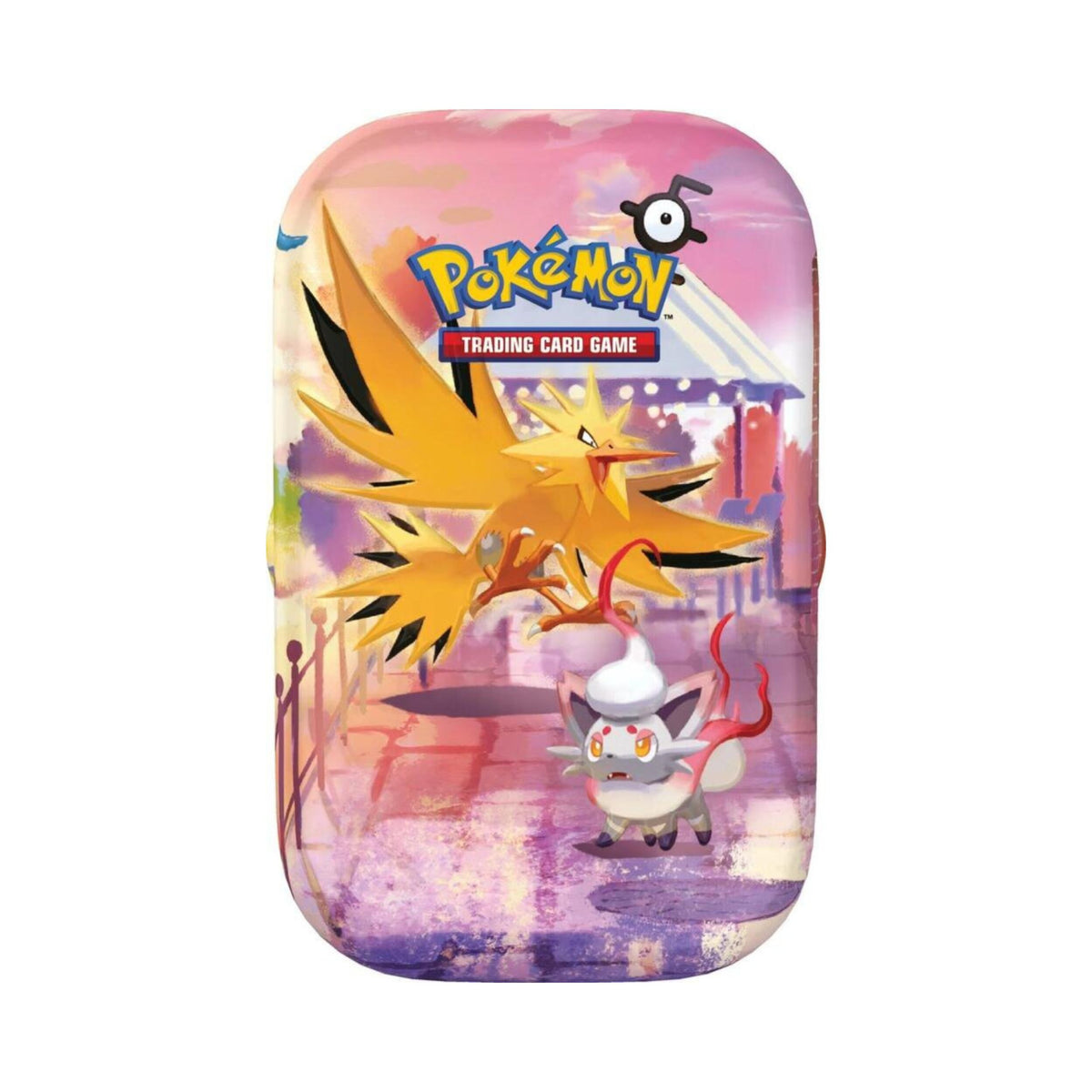Pokémon TCG 30th Celebration Mini Tin Zapdos | Includes 2 Booster Packs, Sticker Sheet, Pokémon Art Card & Code Card for Pokémon TCG Live | Collectible Trading Card Game Tin