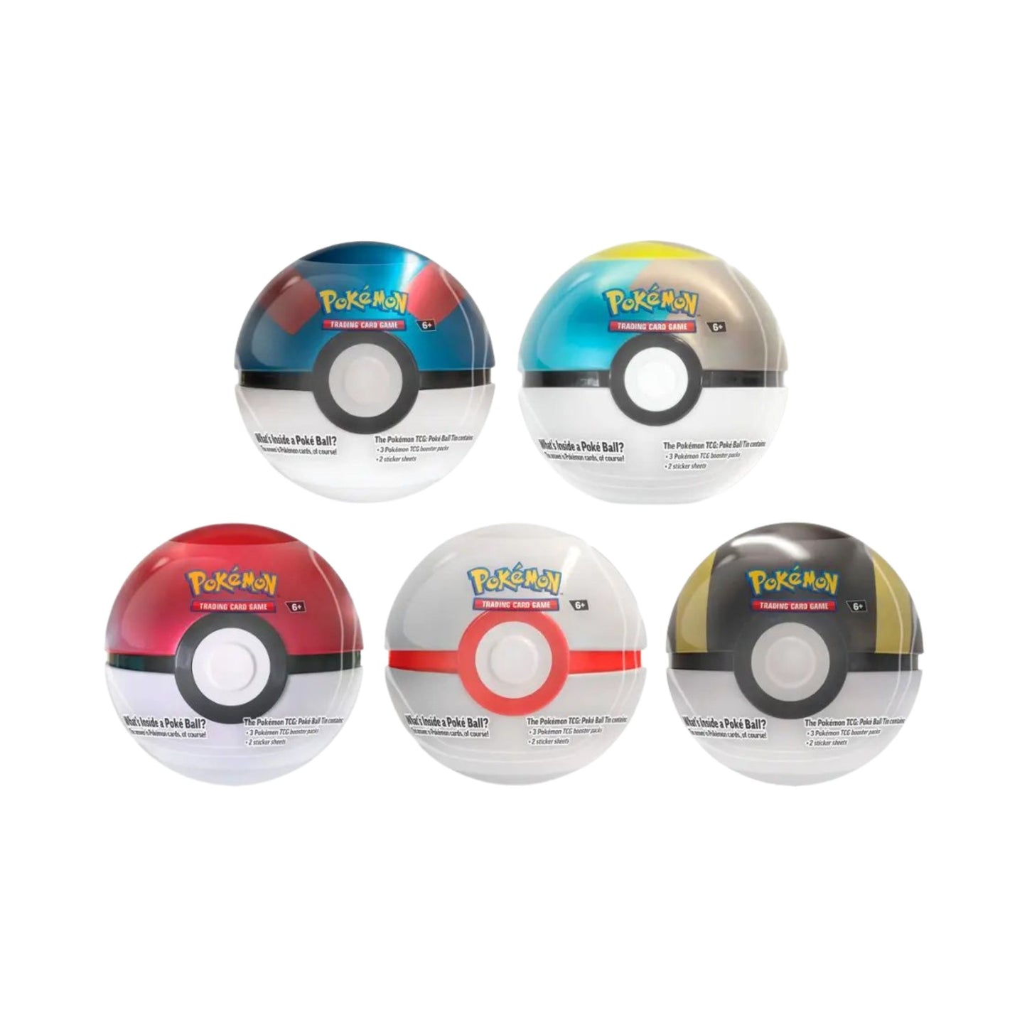 Pokemon TCG Pokeball Mystery Tins