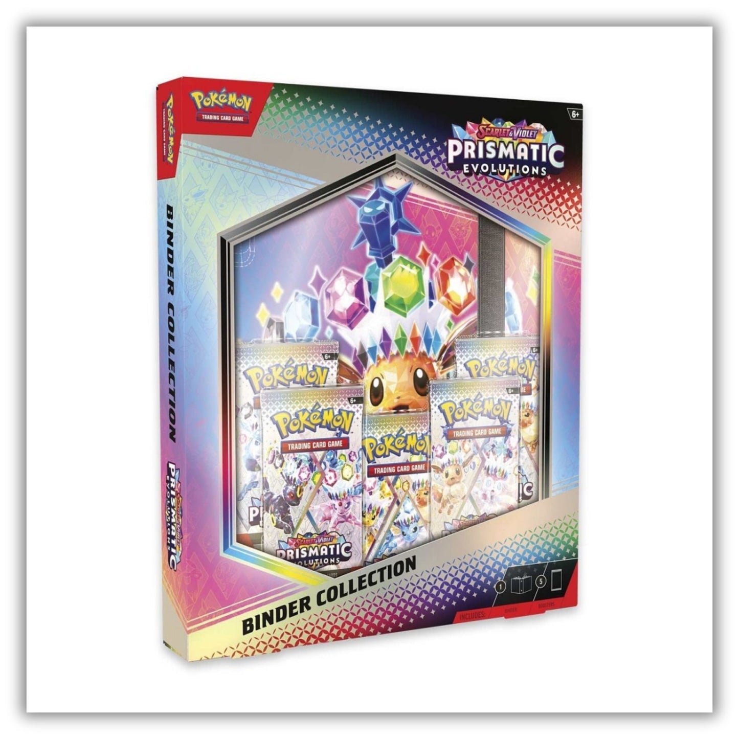 Pokemon TCG Scarlet & Violet Prismatic Evolutions Binder Collection