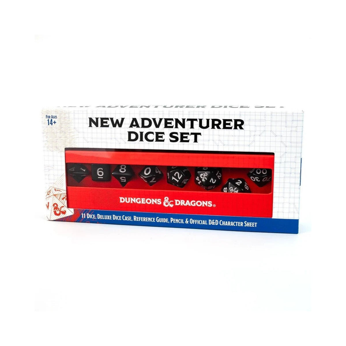 Sirius Dice: Dungeons & Dragons - New Adventure Dice Set Black