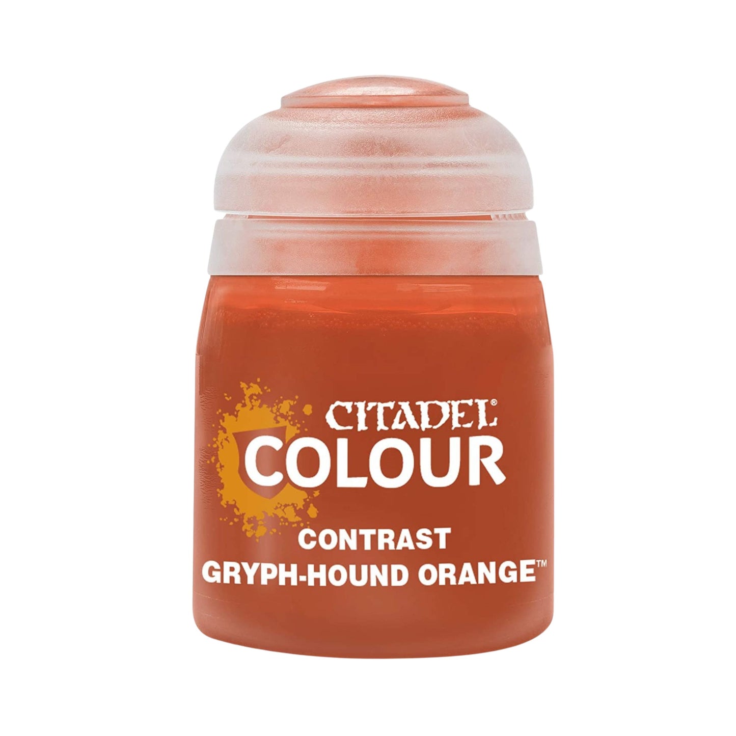 Warhammer Citadel Contrast: Gryph-Hound Orange Paint Bottle 18ml