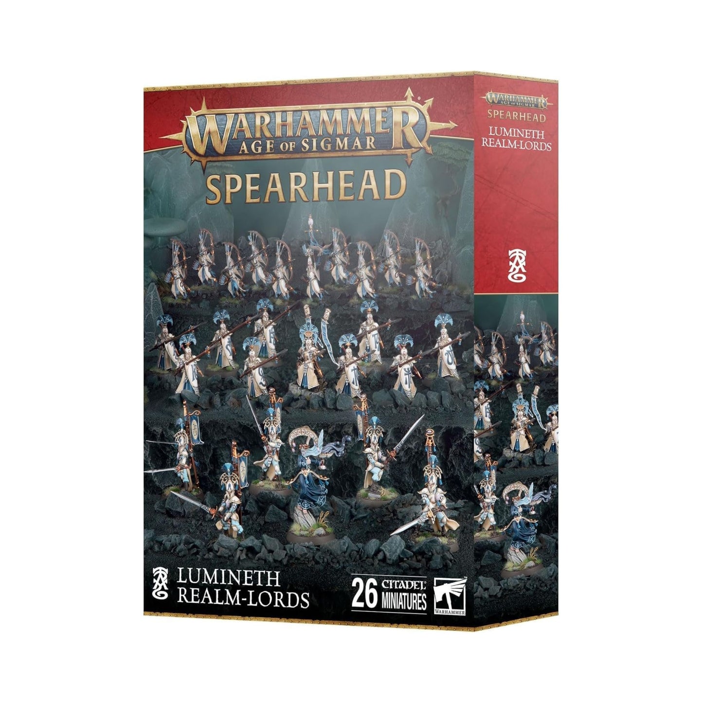Warhammer Age of Sigmar Spearhead Lumineth Realms Lord - 26 Citadel Miniatures