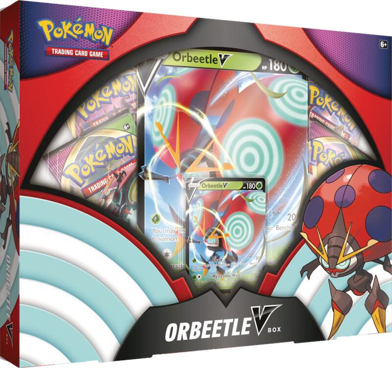 Pokemon TCG Orbeetle V Box Trading Cards Collectible Card Game Collection Set