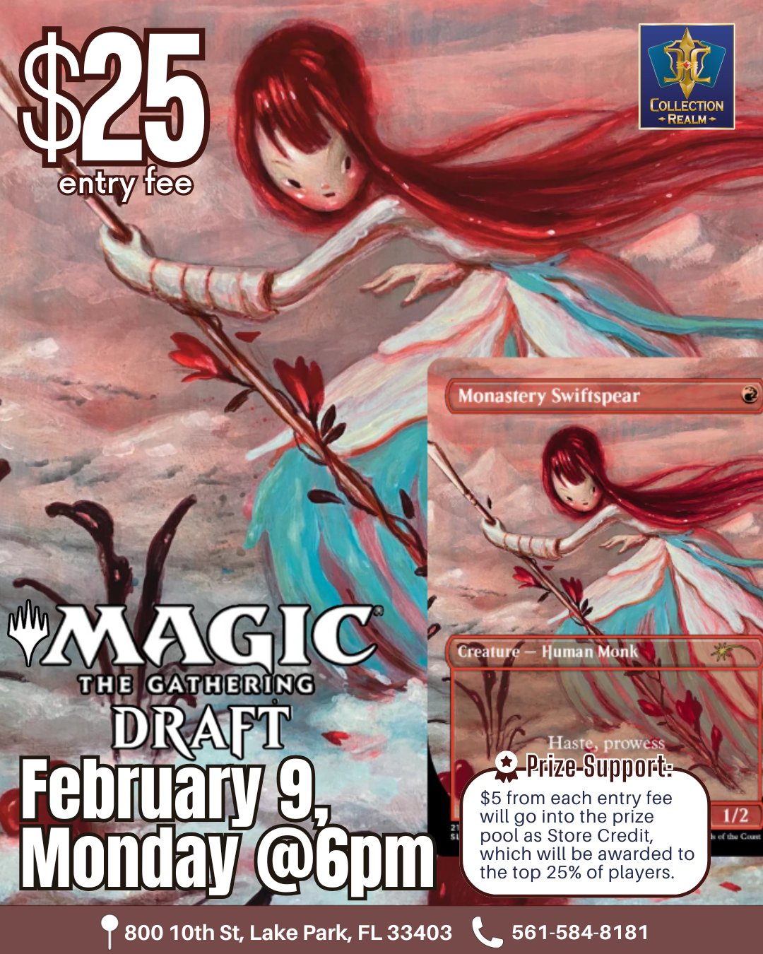 Magic: The Gathering Draft Tournament – Feb 9 (Mon) 6:00 PM