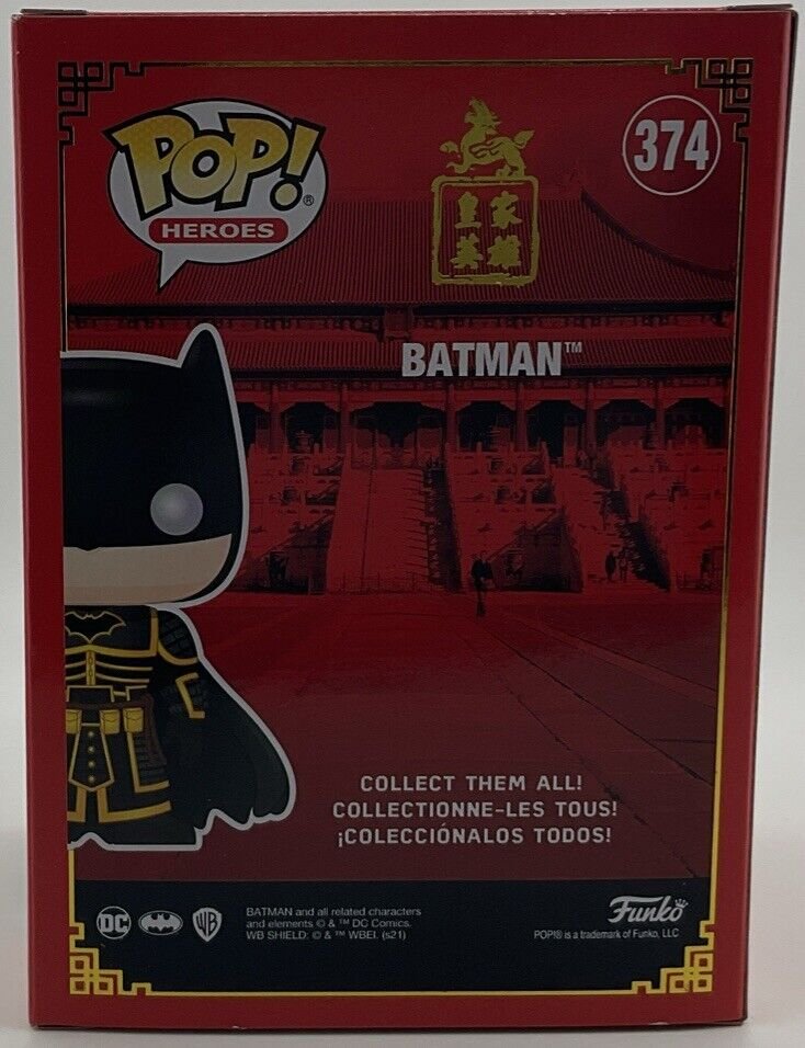 Funko POP! Heroes: DC - Batman (Metallic) 2021 Summer Convention #374 Figure C03