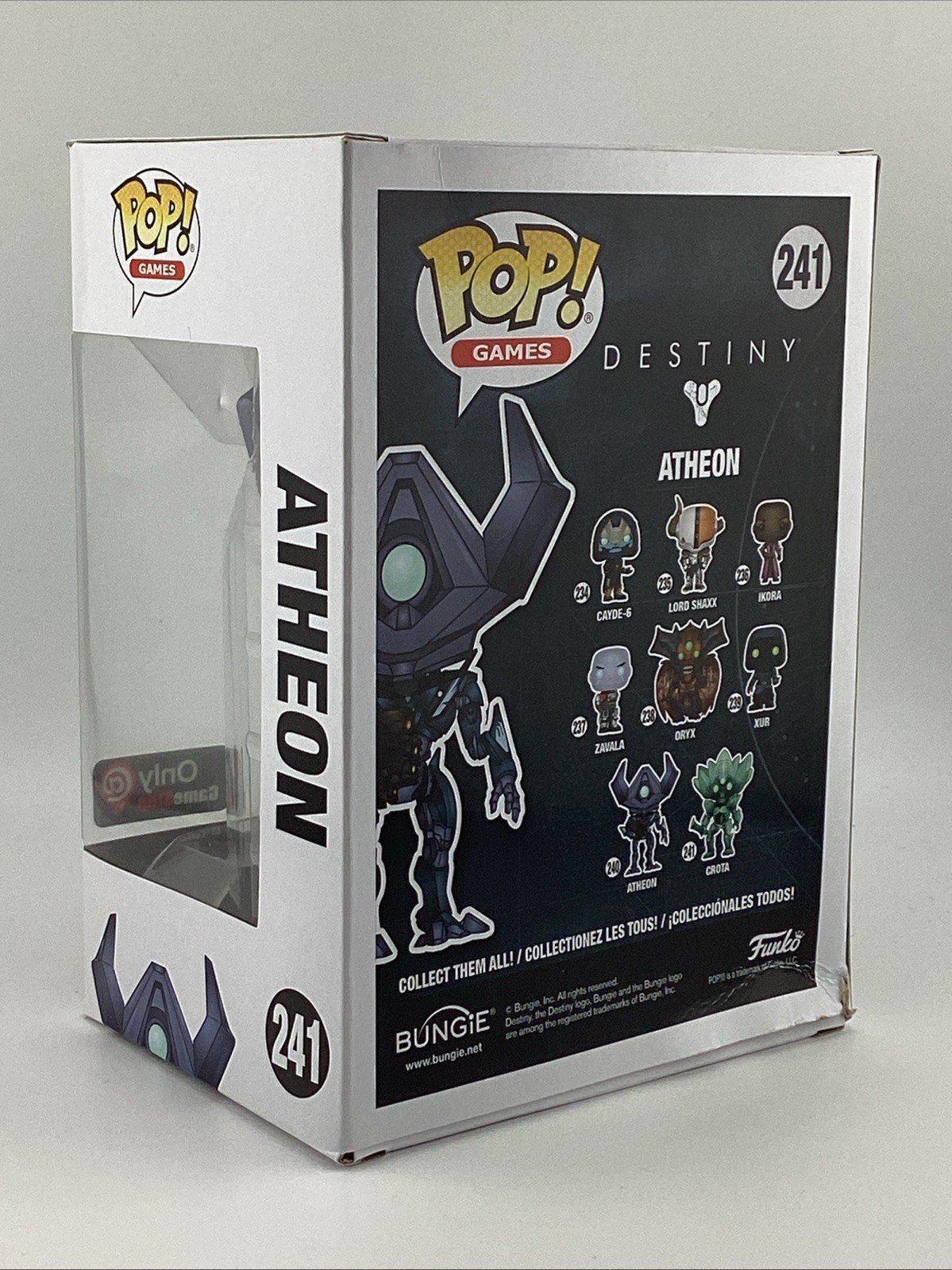 Funko Pop! Vinyl: Destiny - Atheon - GameStop (Exclusive) #240 Damaged Box