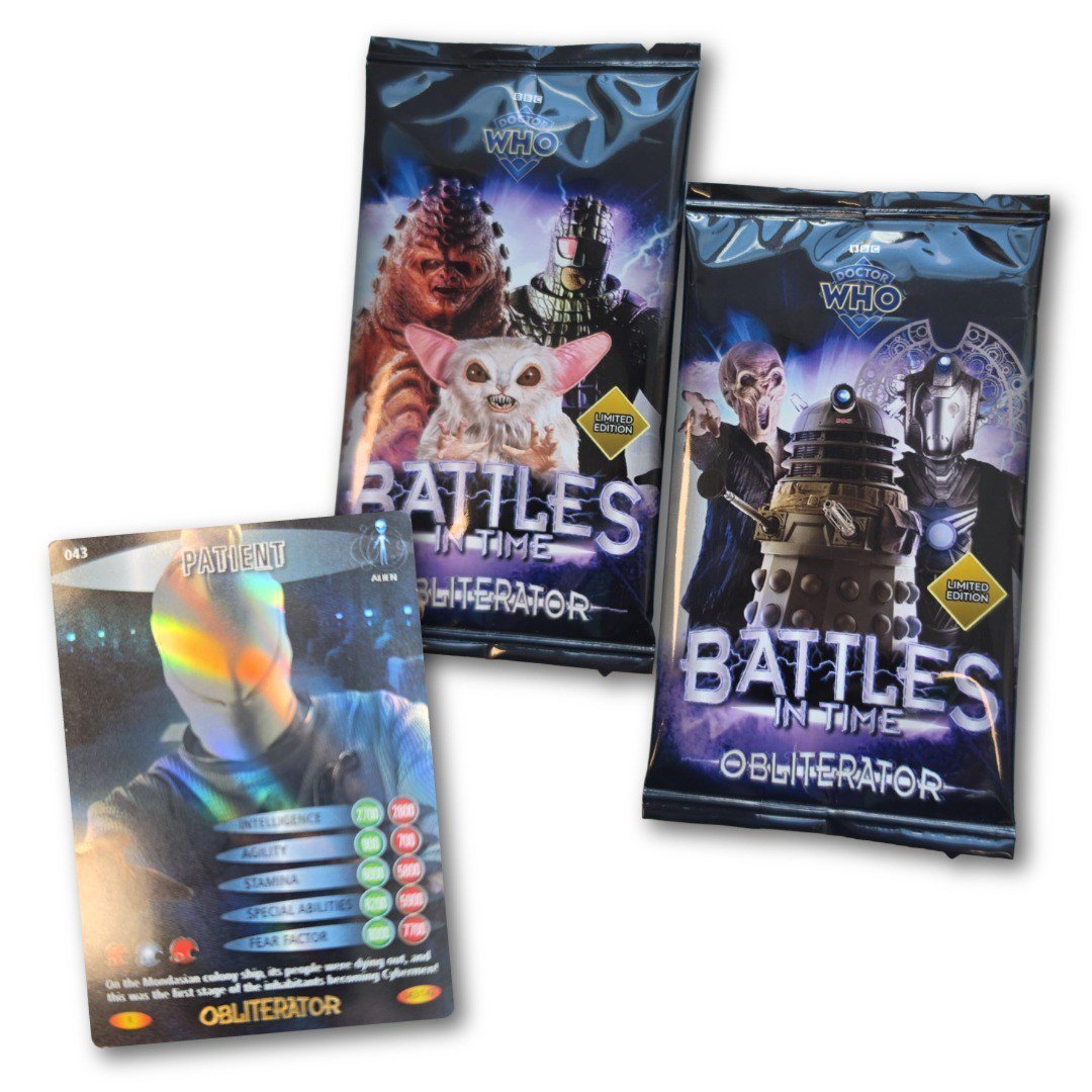 Doctor Who Battles in Time Obliterator Limited Edition Booster Case (PRE-ORDER)