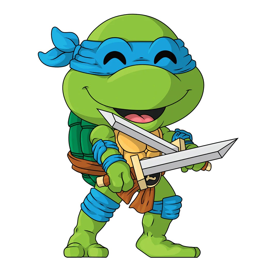 Leonardo Youtooz The Teenage Mutant Ninja Turtles Collection - 4.2" Collectible Vinyl Figure #0 with Window Display Box
