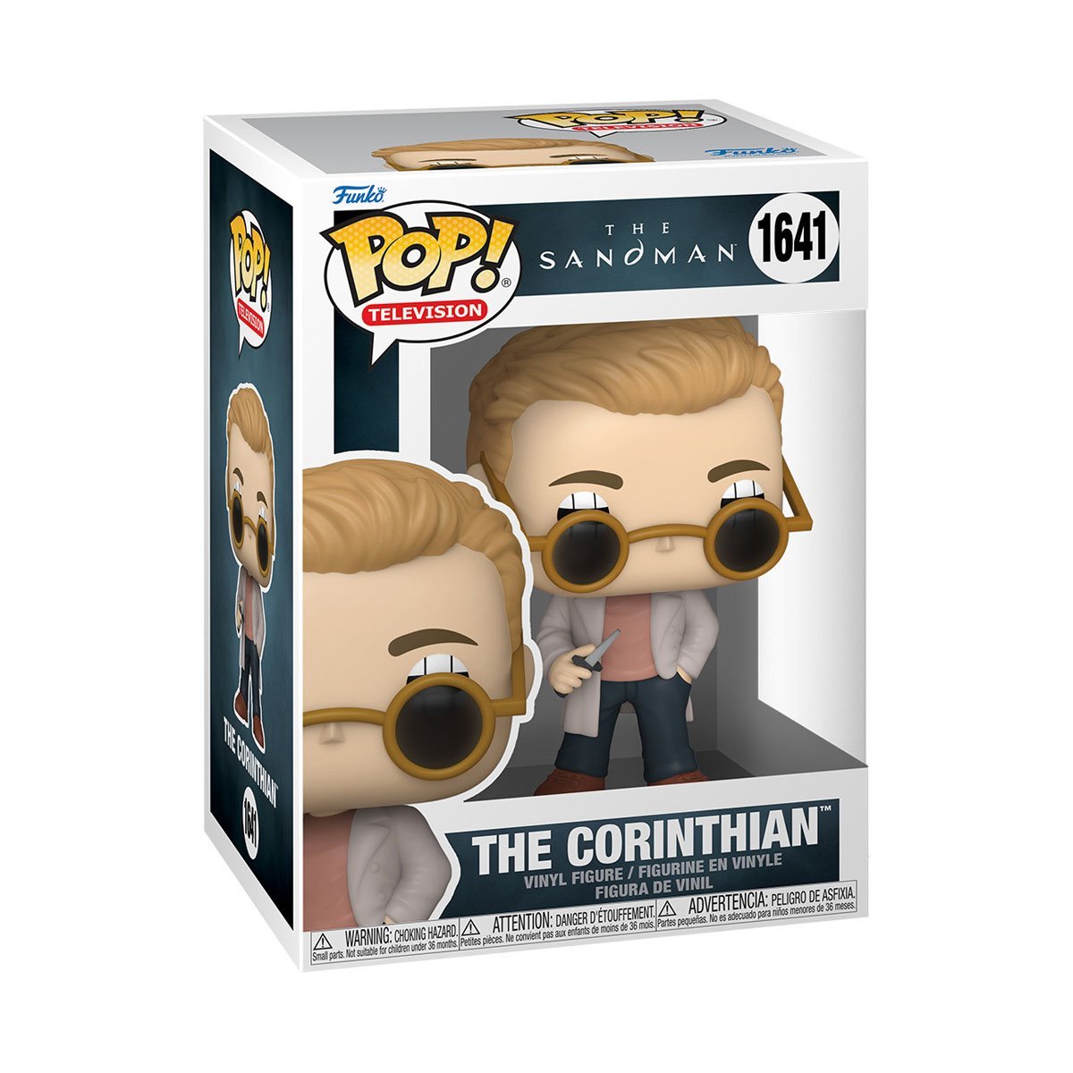 The Sandman Funko Pop! Television - Set of 4 (Dream #1638, Lucienne with Matthew #1639, Lucider #1640, and The Corinthian #1641) Collectible Vinyl Figures