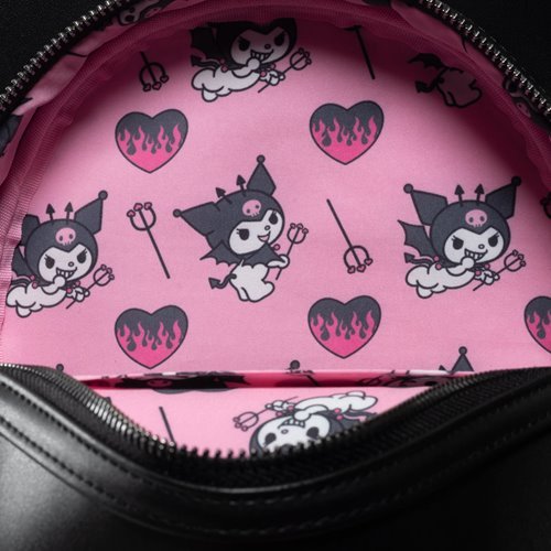 Sanrio Kuromi Devilish Winged Mini-Backpack - Entertainment Earth Exclusive Sanrio Backpack