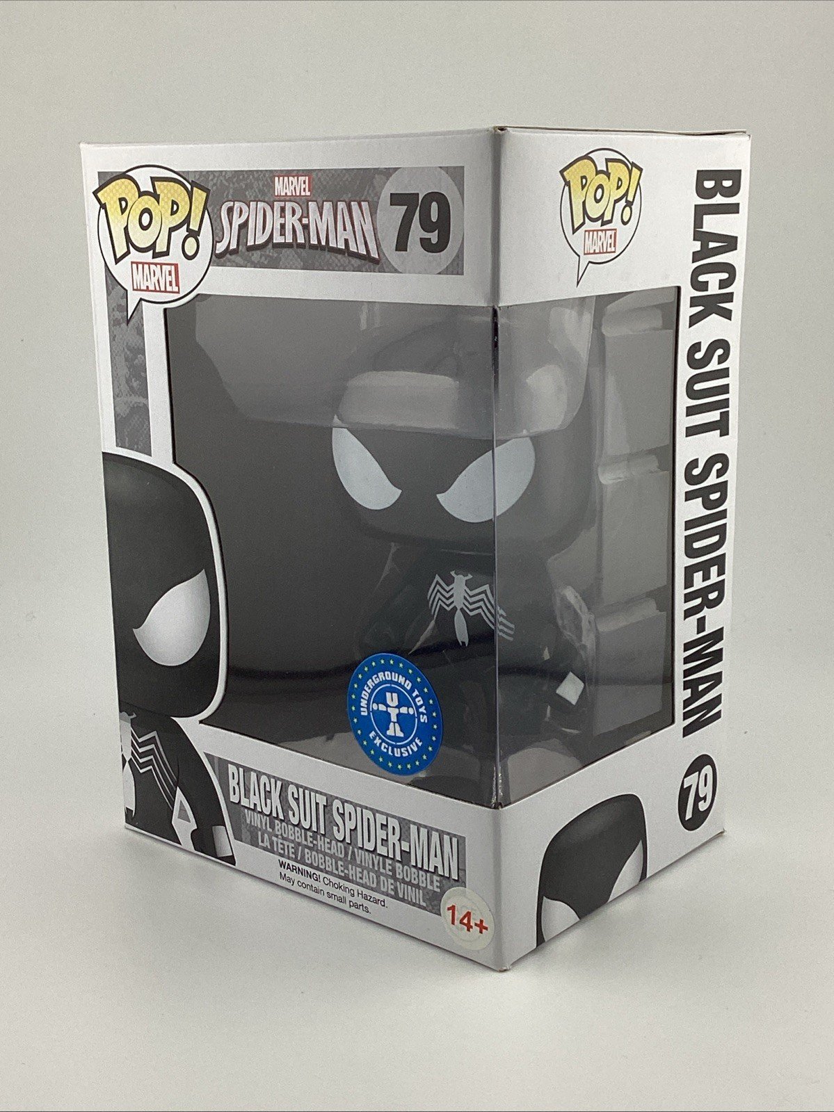 Funko Pop! Vinyl: Marvel - Spider-Man - (Black Suit) Underground Toys #79