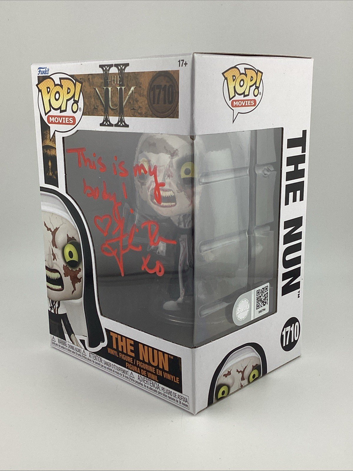 Funko Pop! Vinyl: The Nun #1710 Signed Felisa Rose