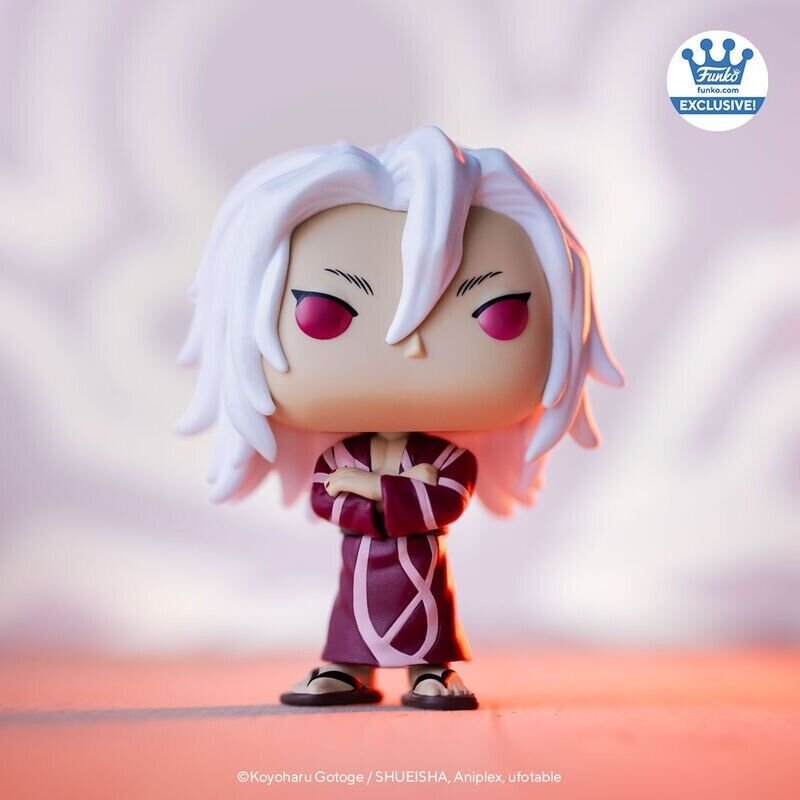 Tengen Uzui in Kimono Funko Pop! Animation Demon Slayer - Approx. 4.2" Collectible Exclusive Vinyl Figure #1537 with Display Box Protector Case