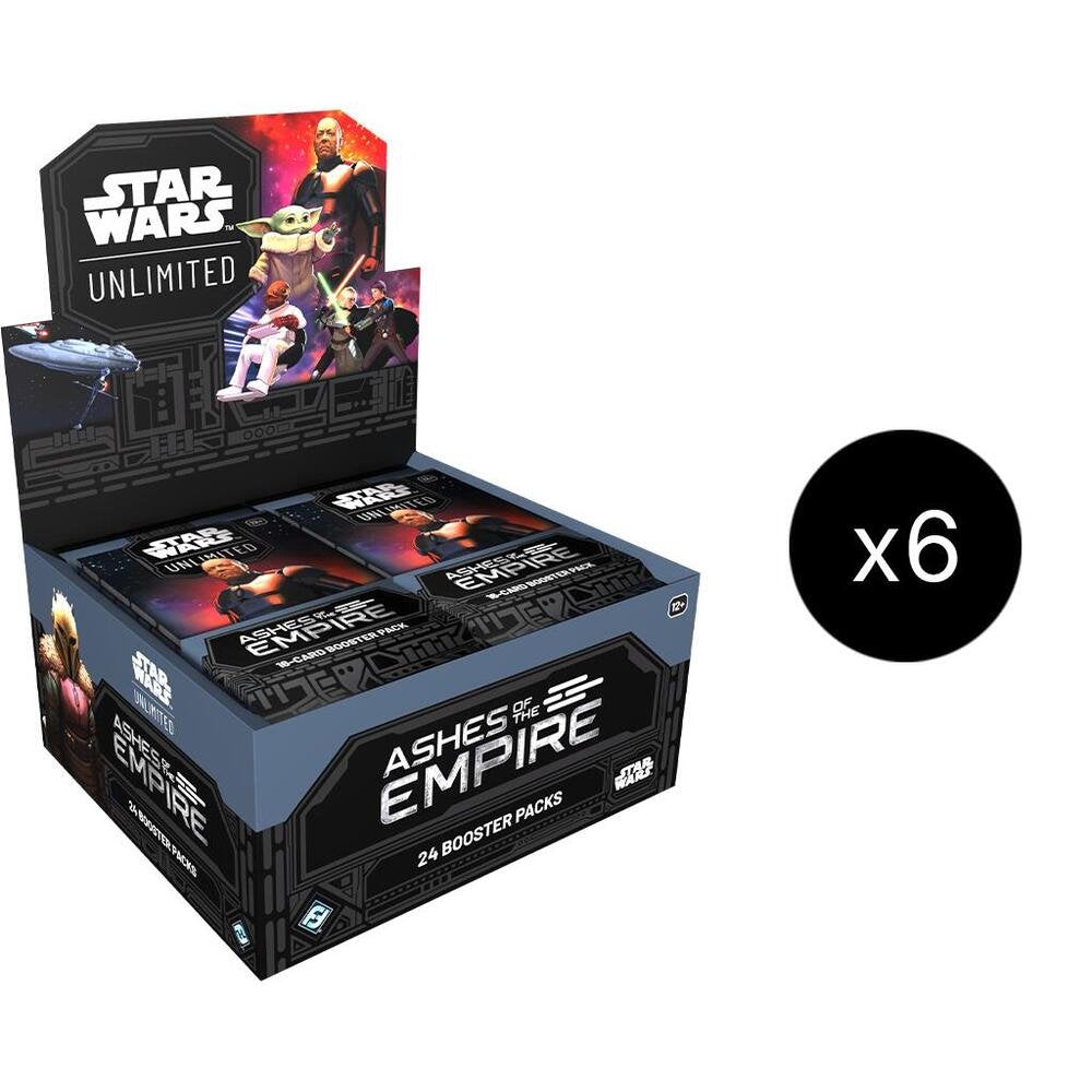 Star Wars Unlimited Ashes of the Empire Booster Box Case