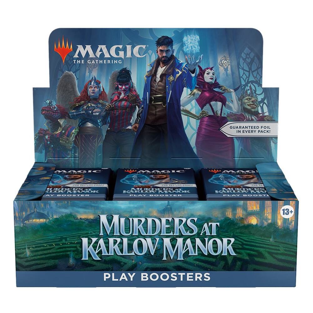 Magic the Gathering Cards Murders at Karlov Manor Play Booster Box