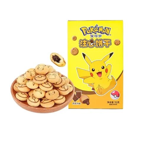 Pokemon Chocolate Filled Cookies