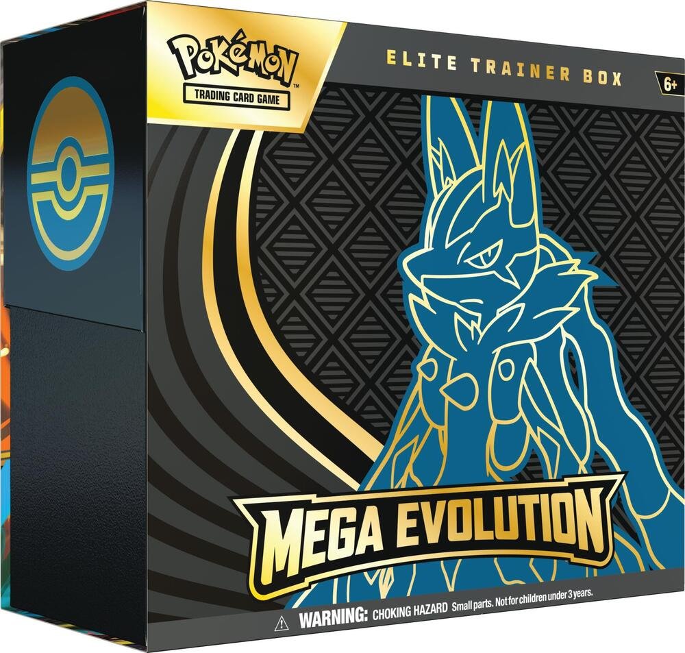 Pokémon TCG Mega Evolution ME1 Elite Trainer Box Mega Lucario