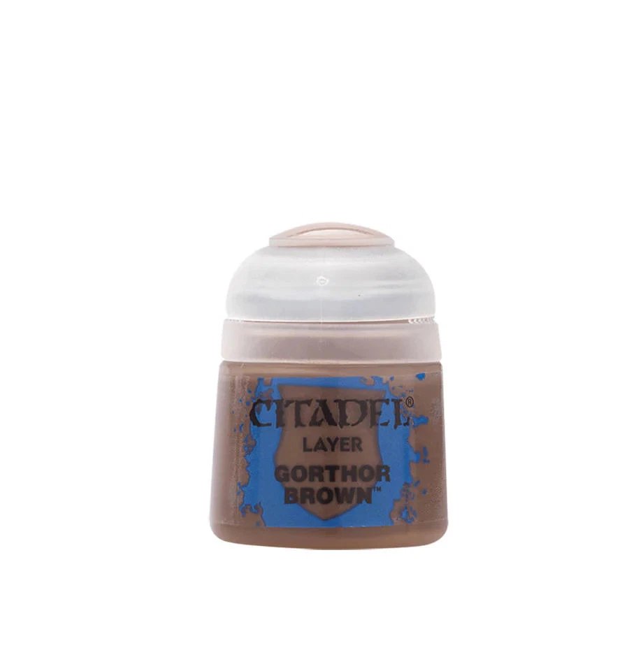 Warhammer Citadel Base Gorthor Brown Paint Bottle 12ml