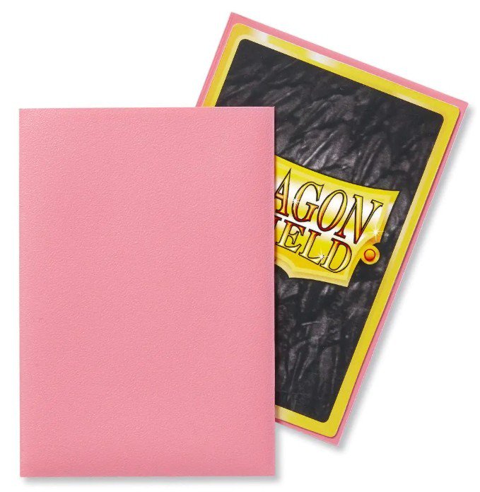 Dragon Shield Japanese Matte Pink Card Sleeves, 60 Count, Japanese Size Trading Card Protectors for Yu-Gi-Oh! and Cardfight!! Vanguard