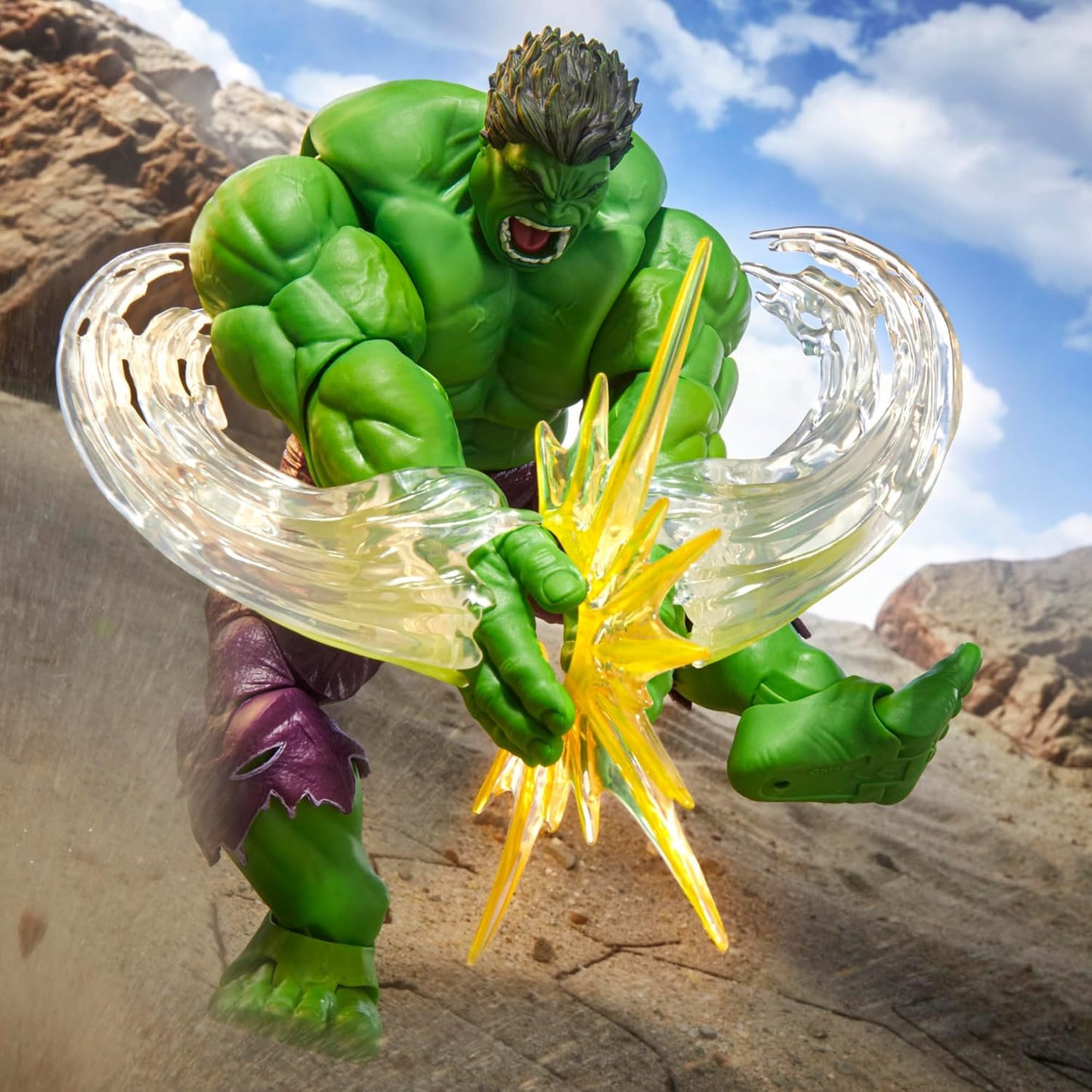 Marvel Legends Maximum Series Hulk Deluxe 6" Action Figure with Accessories