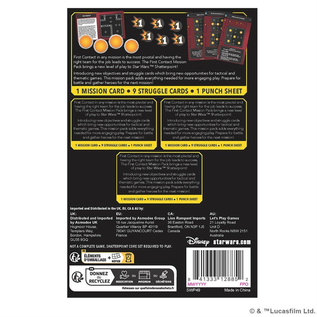Star Wars: Shatterpoint First Contact Mission Pack