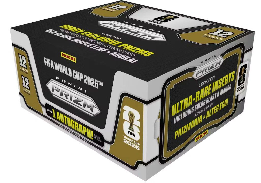 2026 Prizm Fifa World Cup Hobby Box