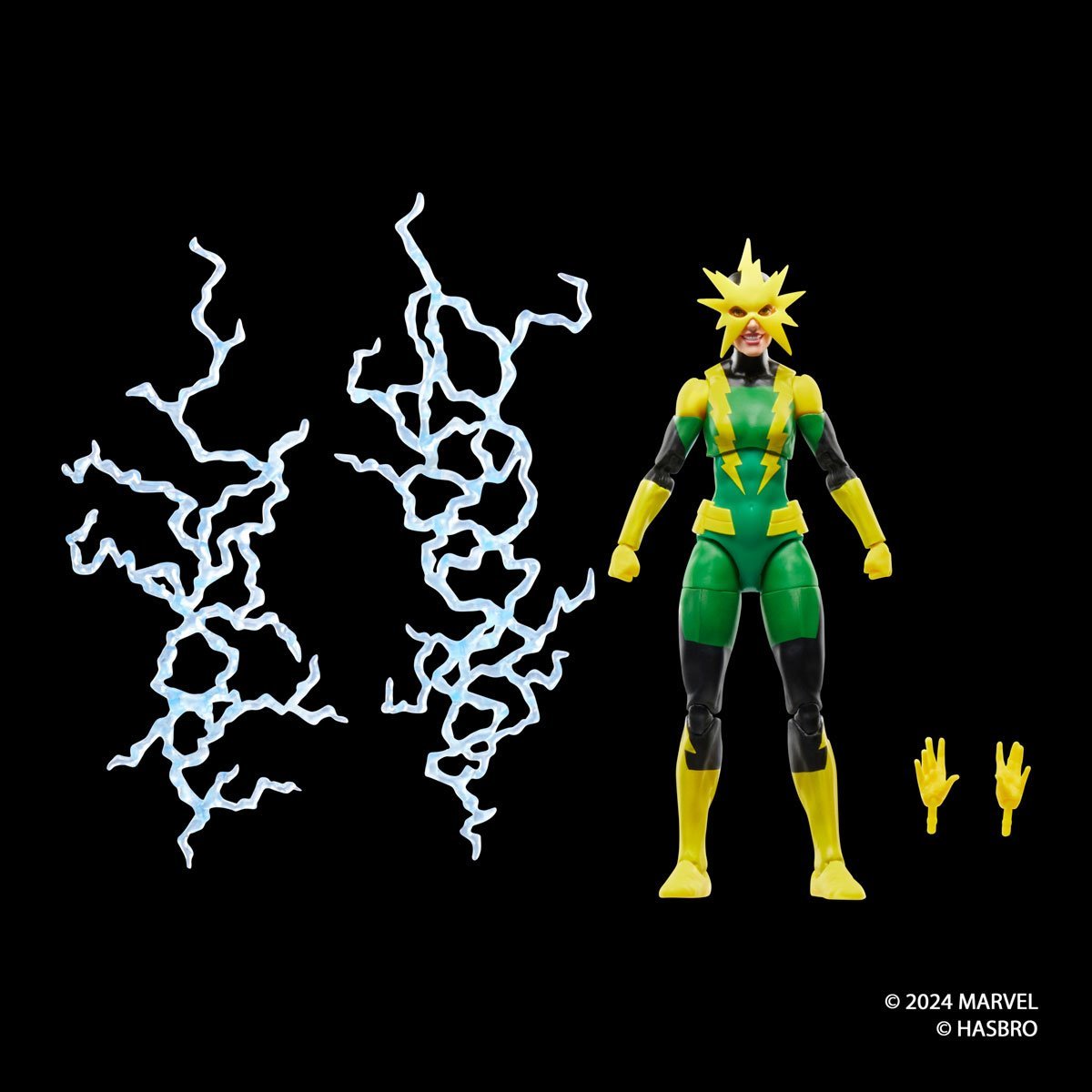 Electro (Francine Frye) Marvel Legends Series Spider-Man - Collectible 6 Inch Action Figure by Hasbro