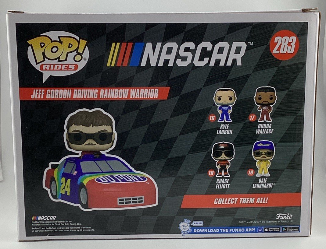 Funko Pop! Rides: NASCAR - Jeff Gordon Driving Rainbow Warrior #283