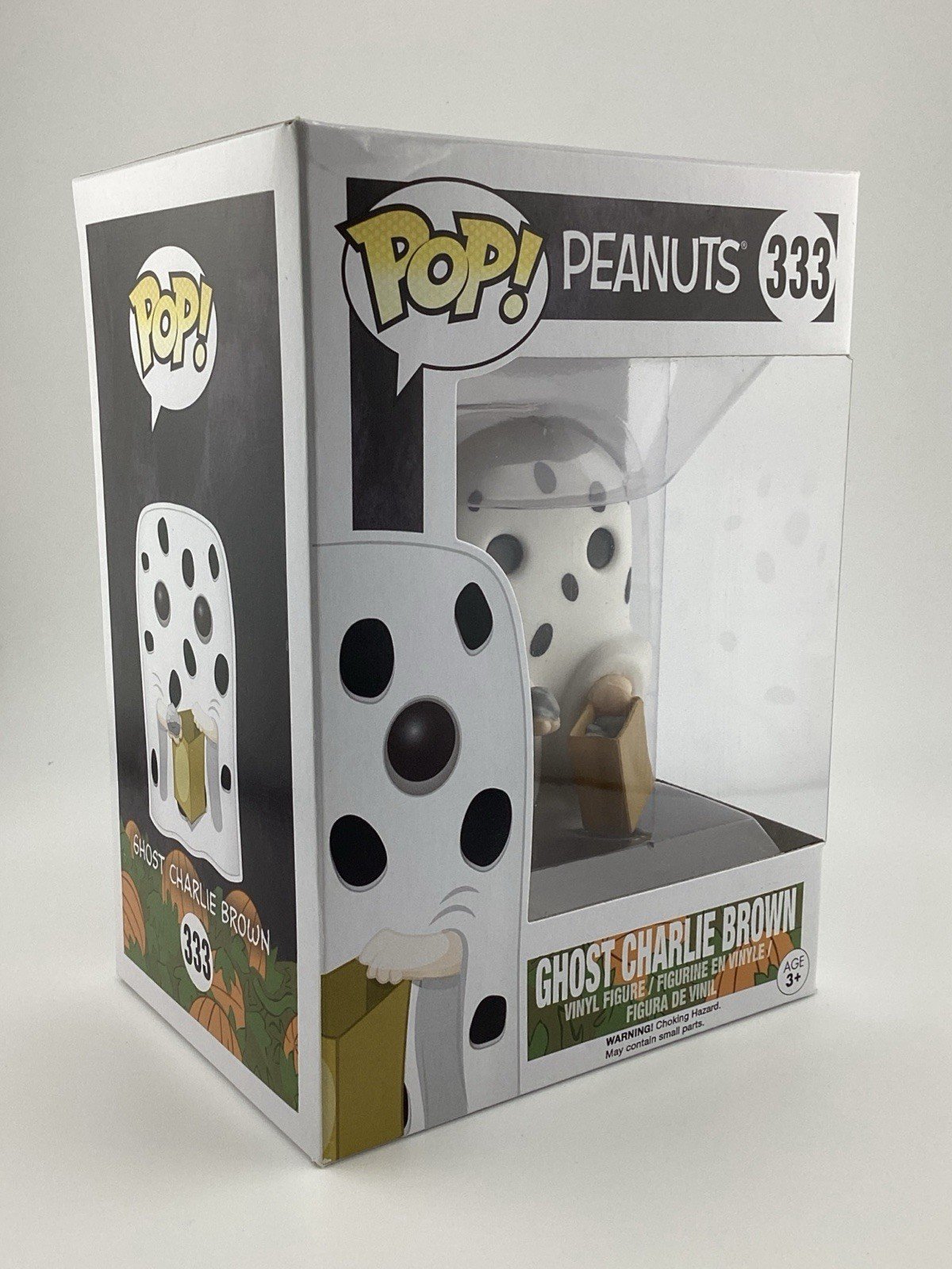 Funko Pop! Vinyl: Peanuts - Charlie Brown (Ghost) #333
