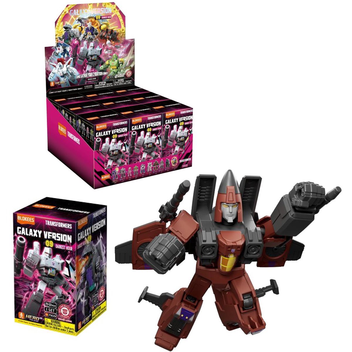 Transformers Galaxy Version 09 Darkest Hour Blokees Mini Model Kit (PRE-ORDER)